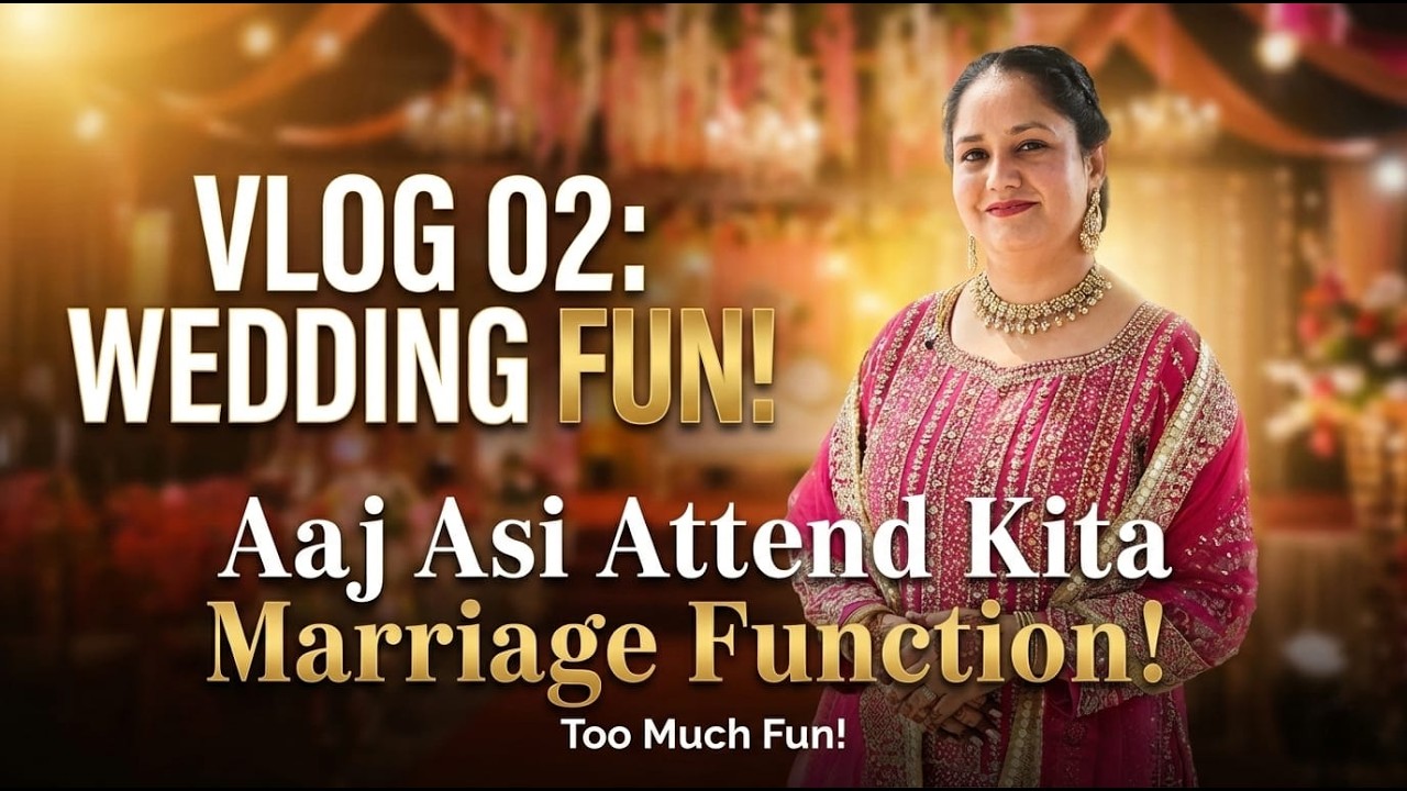 Epic Wedding Function Vlog! So Much Fun | Vlog 02 - YouTube