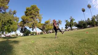 @MrBridges_ Dynamic Warm Up Hamstring Kicks