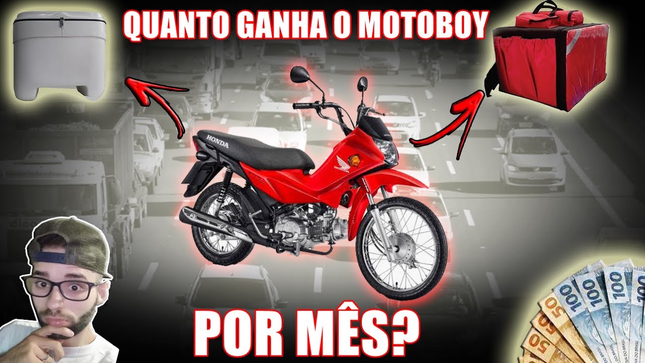 Quanto Ganha O Motoboy Por Mês? - YouTube