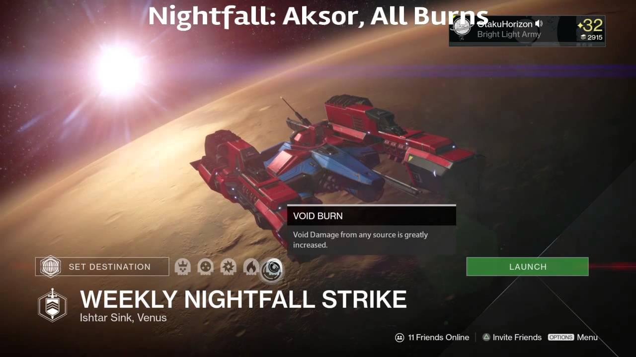 Destiny: Week 35 Weekly Activities