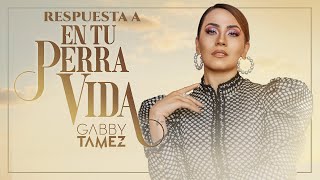 Video thumbnail of "EN TU PERRA VIDA (RESPUESTA) - GRUPO FIRME & LENIN RAMIREZ (GABBY TAMEZ COVER)"