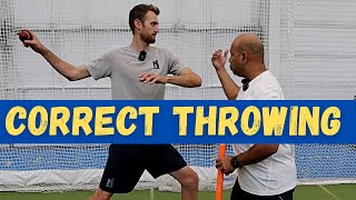 Cricket Fielding How To Throw A Cricket Ball Correctly With Perfect Technique Cookie Patel