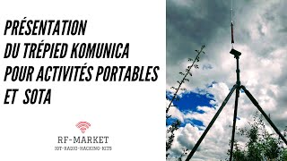 Présentation Du Trépied Komunica Pour Vos Activités En Portable.