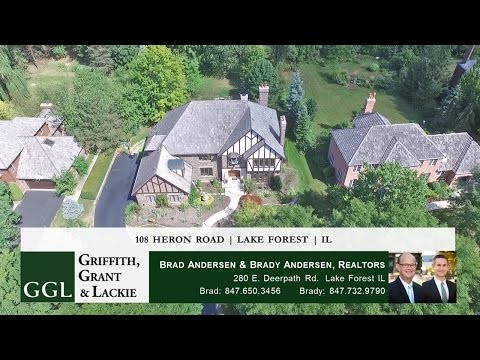 108 Heron Road, Lake Forest, IL home video tour