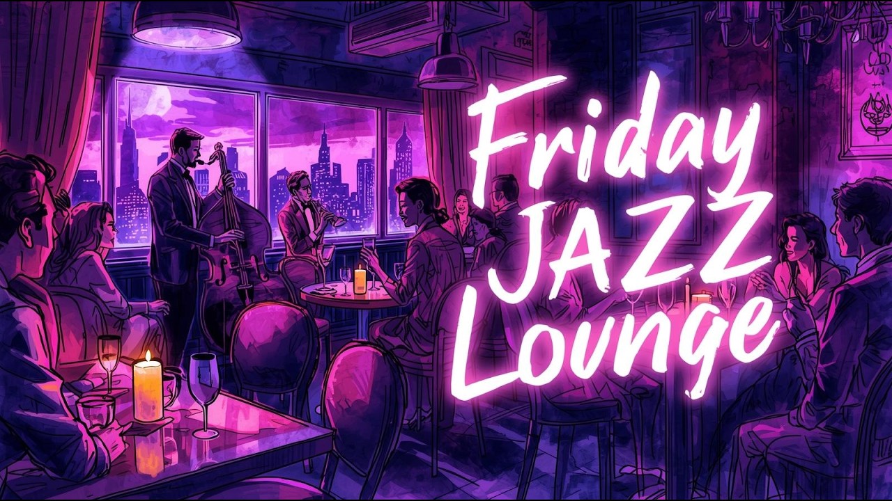 🍷 Friday Night Jazz Lounge | Friends, Wine & Purple City Vibes by Purple