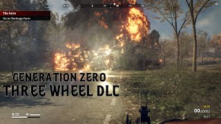 Generation Zero Three Wheel DLC Update Gameplay 4k 60 FPS