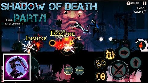 Shadow of death: Stickman Soul ioS Android Gameplay part 1