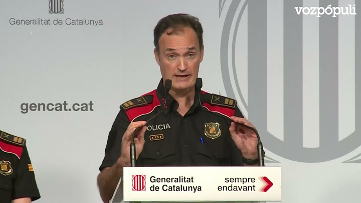 Mossos:“Cualquier agente que se acredite que ha participado en la huida de Puigdemont será detenido"