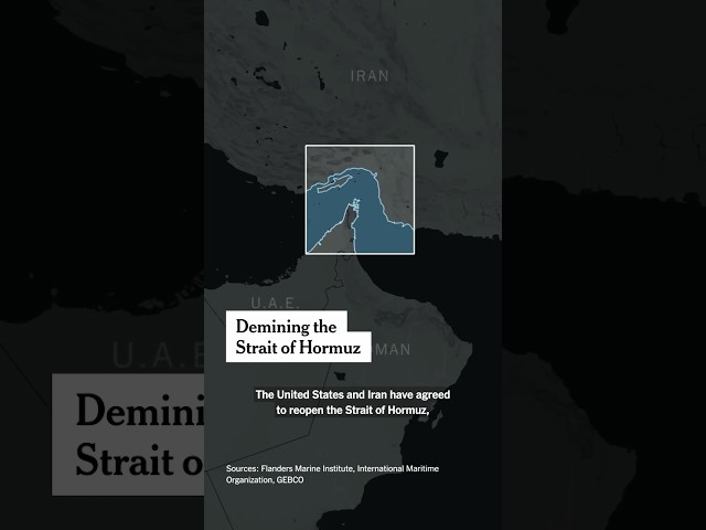 How to Demine the Strait of Hormuz