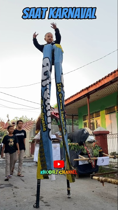 Aksi RAFA Bocil Jangkungan Viral Kelas 1 SD Saat Latihan & Saat Karnaval ❗️