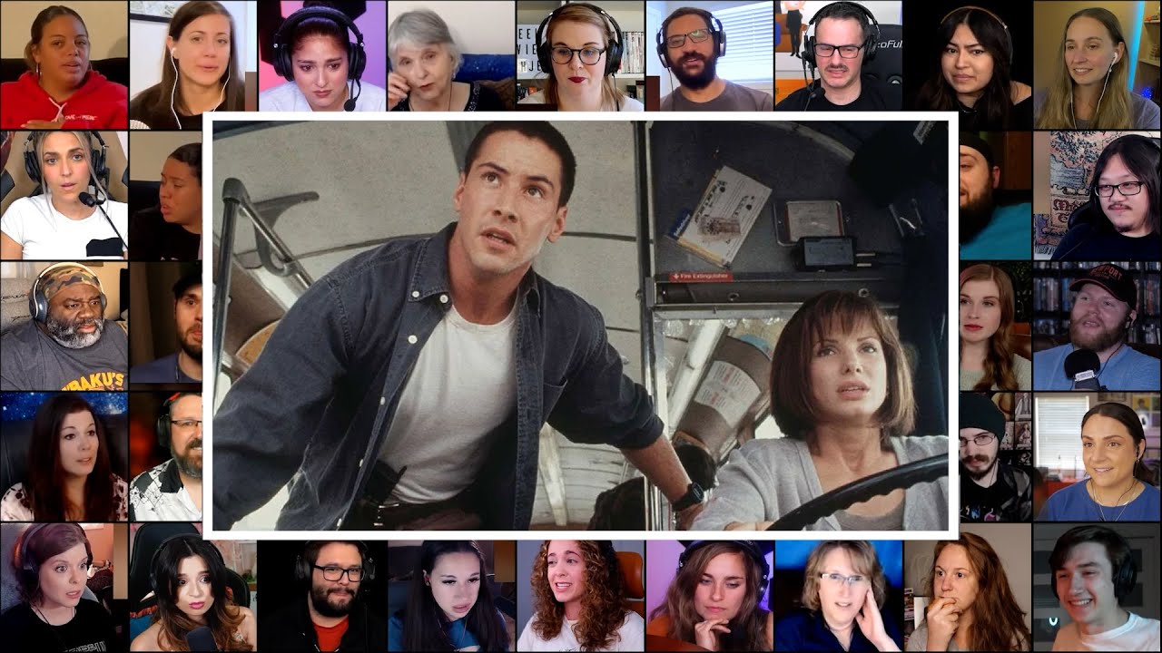 "Great Escape from Bus" | Speed 1994 | Reaction Mashup