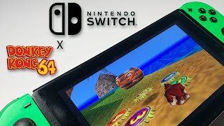 Donkey Kong 64 Nintendo Switch Performance Playtest | Mupen64Next 2.1