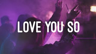LUNAX - Love You So (Lyrics)