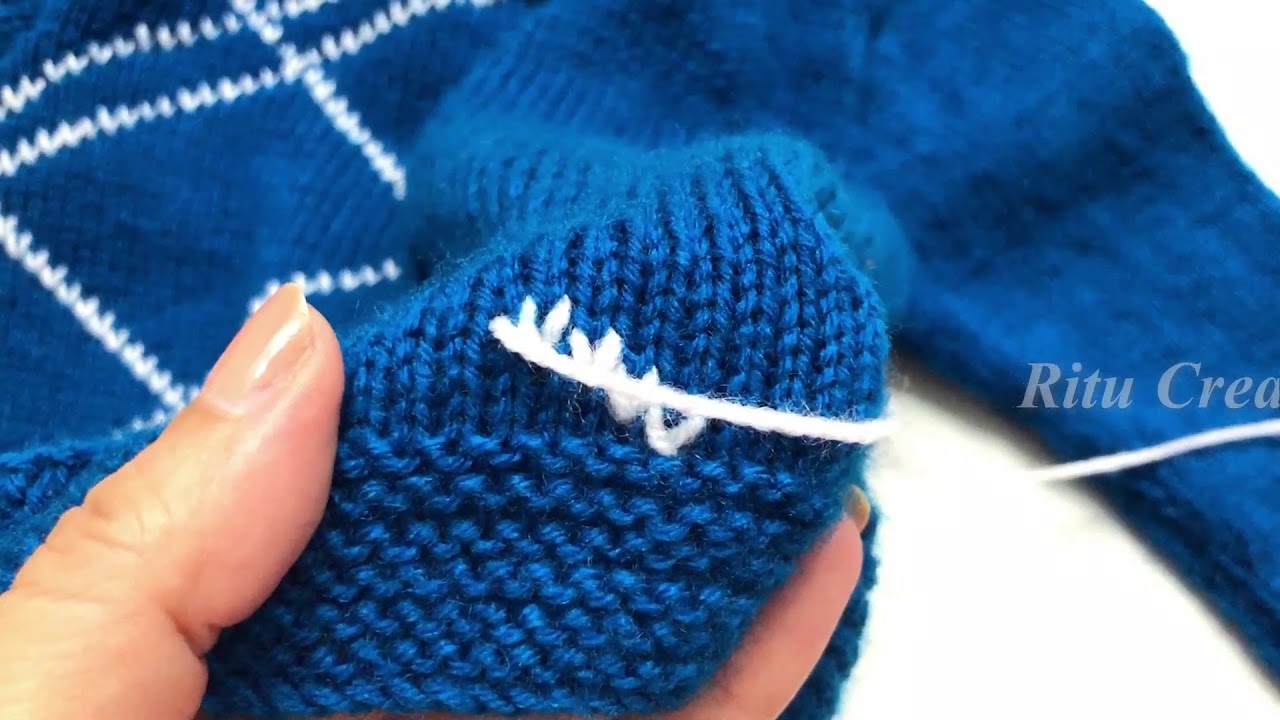 Knitting Embroidery in Sweater YouTube