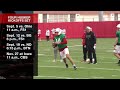 Nebraska football announces kickoff times for four 2026 games