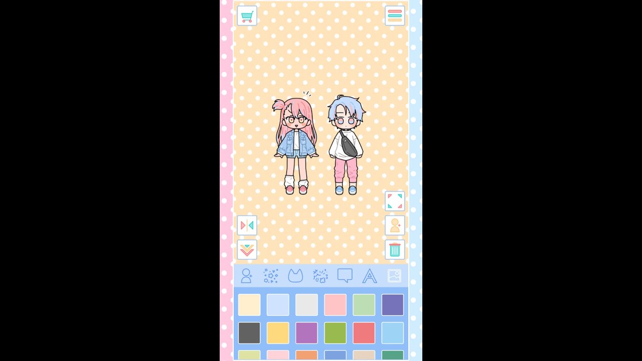 💛💚💙 Pastel Friends Dress Up Game SeyeonSoft girl games dress up makeup