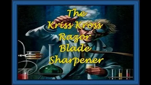 How to Use The Kriss Kross Razor Blade Stropper