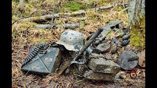 Коп по войне - Танковый подрыв (часть 1) / Searching with Metal Detector Коп по войне - Танковый подрыв (часть 1) / Searching with Metal Detector