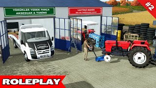 NEW HOLLAND 54C COMING ON THE TRUCK | FS22 REAL LIFE | MEDRP ANKARA | S3 B2