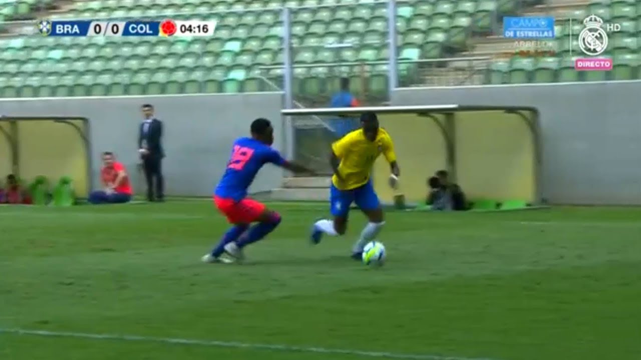 Vinicius Jr vs Colombia U-20 | Every Touch | 15/11/2018