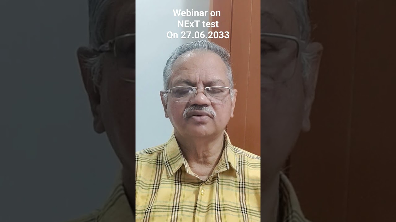 Webinar on NExT by NMC on 27.06.23