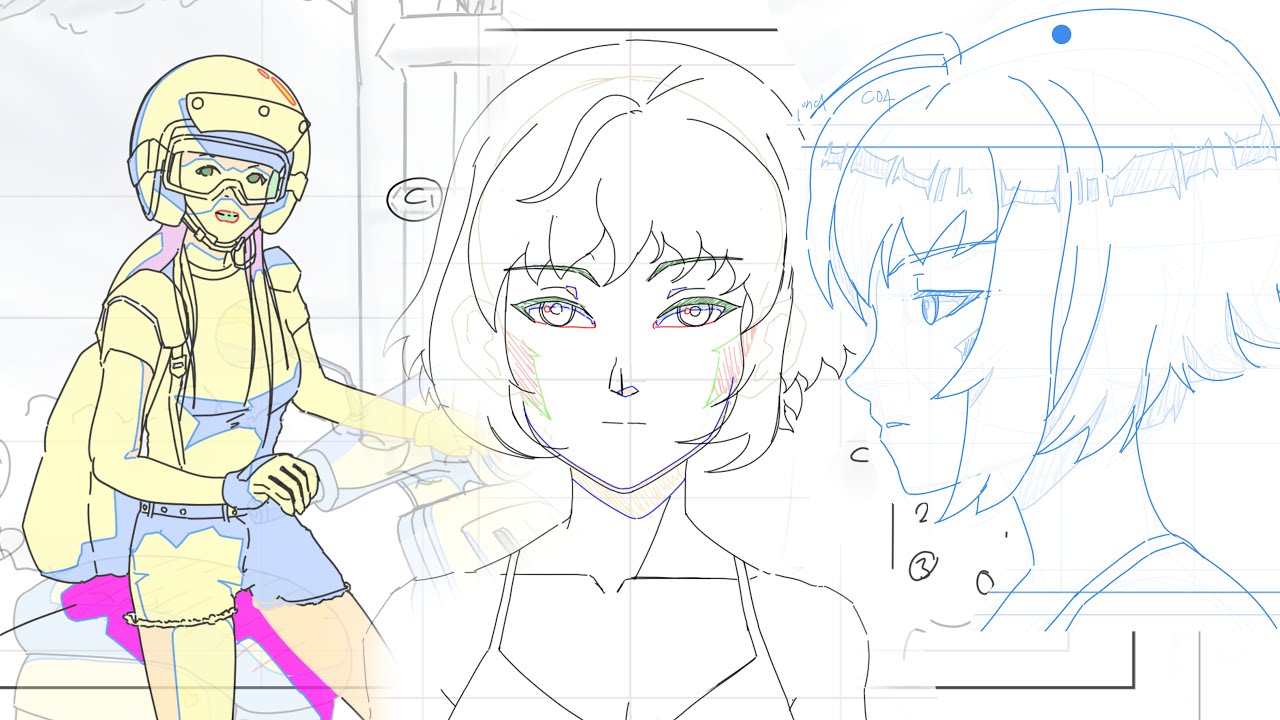 animating an anime music video - full process