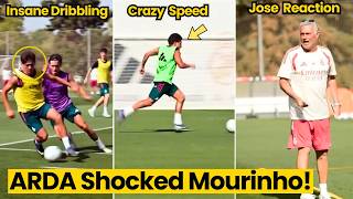 Arda Güler Impresses José Mourinho with Crazy Skills During Real Madrid Preseason Training!