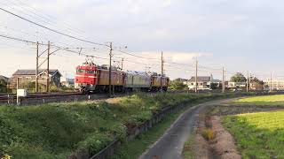 EF81＋カヤ27形電源車～宇都宮線