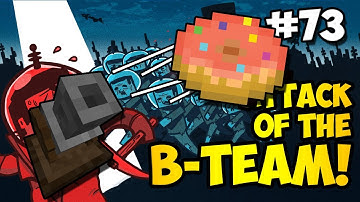 Minecraft: DONUT LAUNCHER PLANS - Attack of the B-Team Ep. 73 (HD)