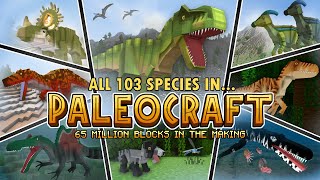ALL 103 SPECIES OF DINOSAUR IN PALEOCRAFT! - Minecraft DLC screenshot 3