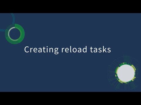 Creating a reload task in Qlik Sense