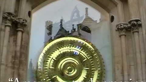 Corpus Clock and Chronophage and people