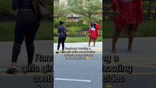 Randomly meeting a girls girl while shooting in public 🥹🥹🫶🏽🫶🏽