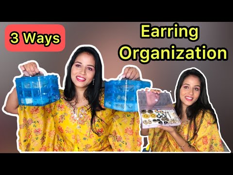 Video: 3 sätt att organisera örhängen