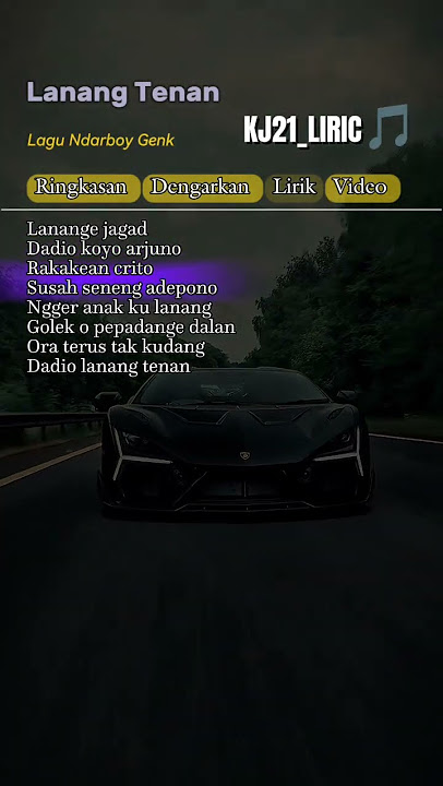 Lirik Lagu Lanange jagat dadio koyo arjuno Viral 🎵 #kasmadjr_liric#lirik#lyrics#shorts#fyp #foryou