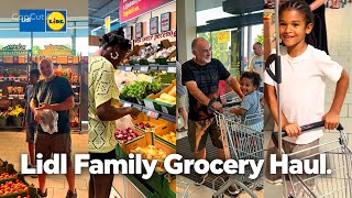 Our Family of 5 Goes Grocery Shopping at Lidl Serbia 🇷🇸 | Weekly Grocery Haul
