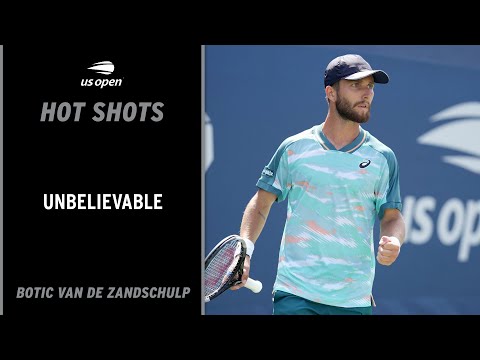 Botic Van De Zandschulp's Unbelievable Winner | 2022 US Open