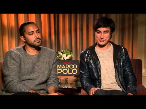 Netflix's ‘Marco Polo’ Stars Talk ‘Marco Polo’ the Swimming-Pool Game