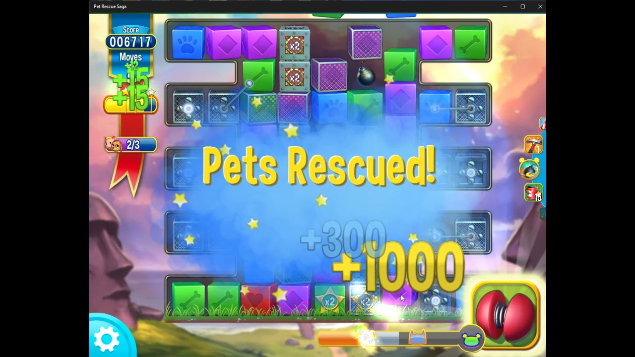 Pet Rescue Saga level 4049 no boosters