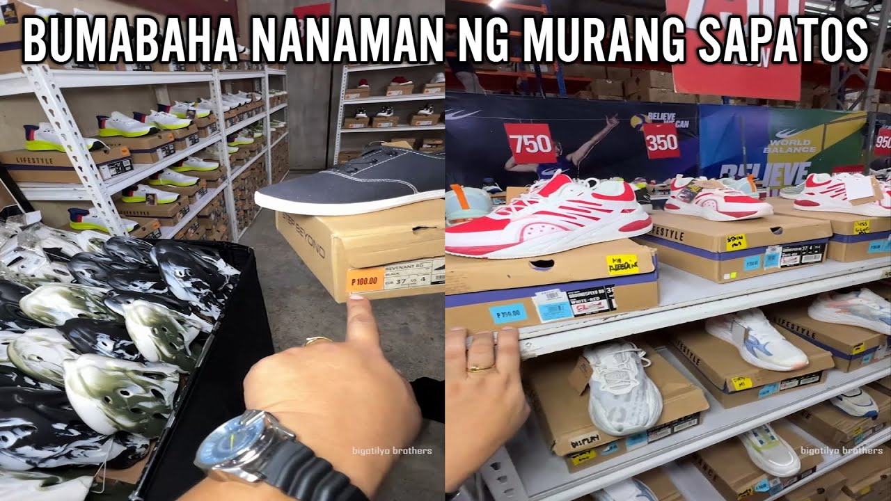 Hakutan Nanaman Ng Mga Bagsak Presyong Branded Na Sapatos