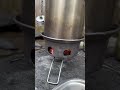 German made Petromax fk-le75 fire kettle.  Early morning zen.