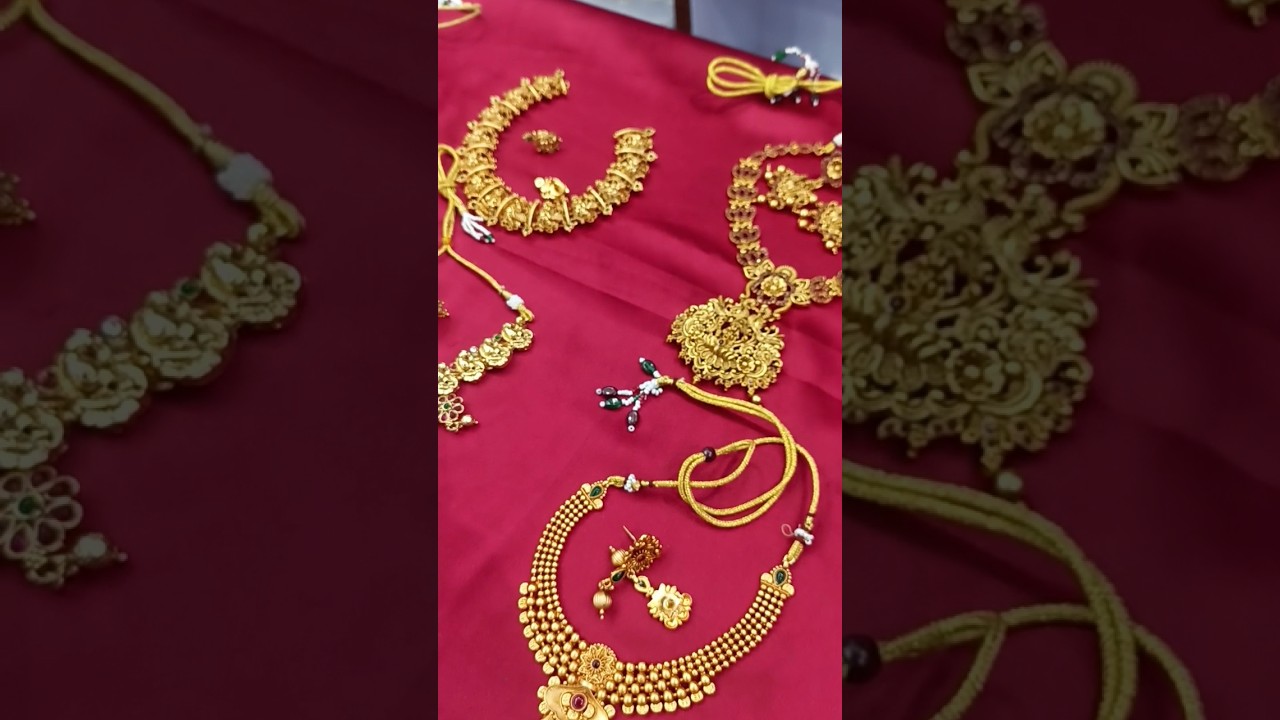 Gold Finis Necklace shorts ytshorts necklaceset YouTube