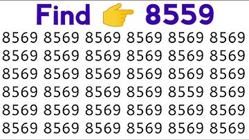 Find the Odd One Out | Number and letter Genius Edition | Observation Skills Mastery test 