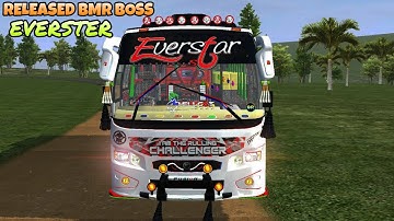 Released Everstar Bmr Bus Mod In Bus Simulator Indonesia - Bussid Bus Mod - Bussid Car Mod - Bussid