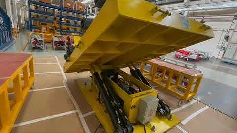 Transformer Core Stacking Table supplied to ABB