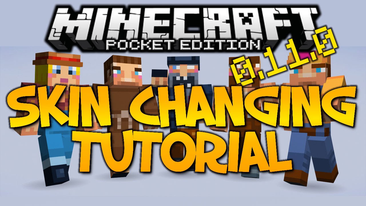 How to Install Custom Skins in MCPE - Minecraft PE (Pocket Edition)  Tutorial *WORKING* 