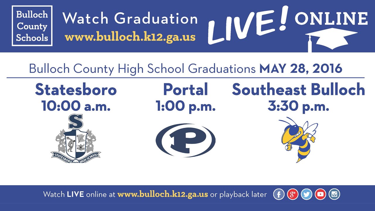 2016 Statesboro High School Graduation YouTube 2016-statesboro-high-school-graduation-youtube