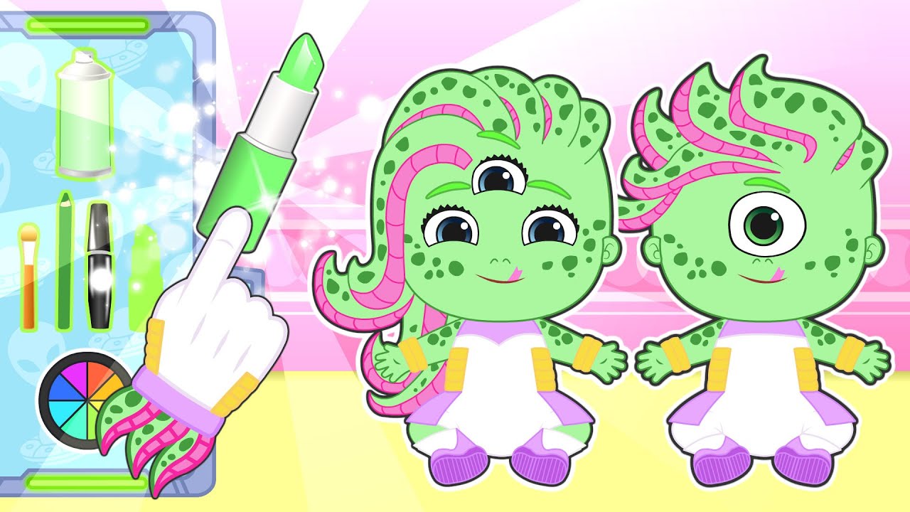 BEBÊS ALEX E LILY 🛸 Convertem-se em Extraterrestres