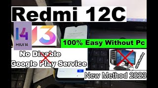 Redmi 12C frp unlock MiUi 13  ?► Redmi 12C frp bypass new security 2023 Redmi 22120RN86G frp bypass