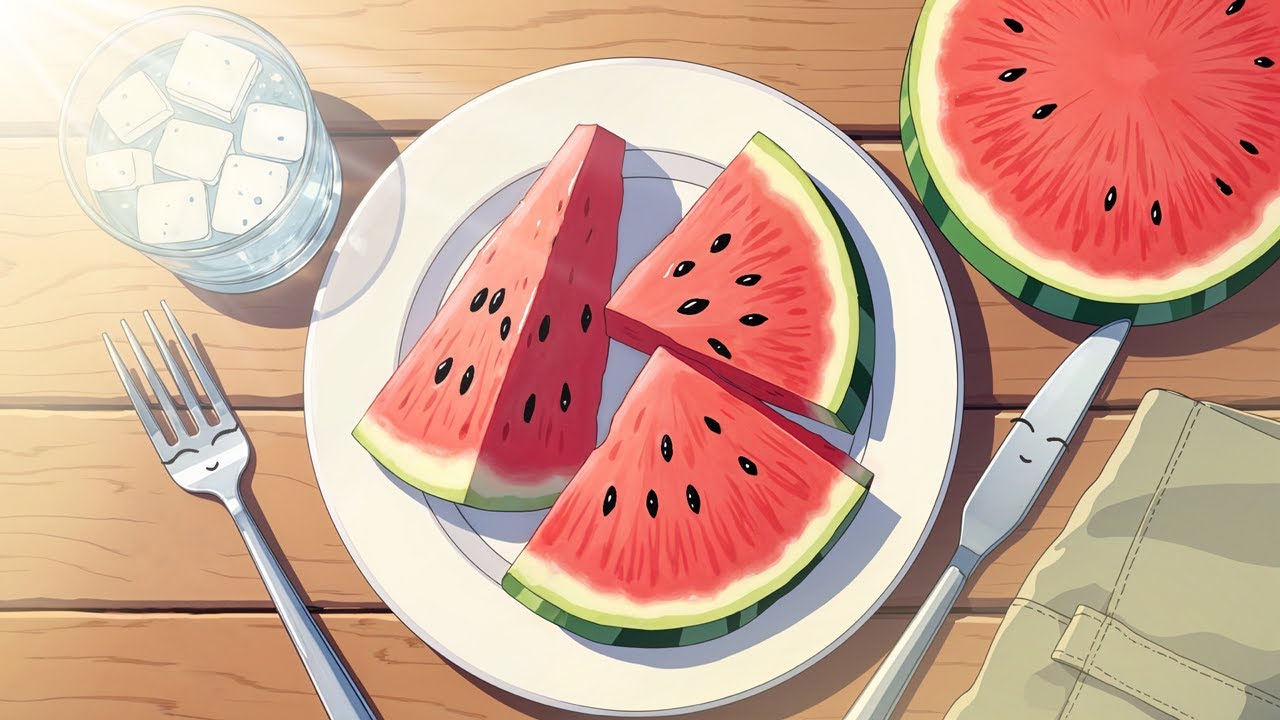 Lo-Fi Beats with a Slice of Summer  | 1.5 Hour Lo-Fi Background Music